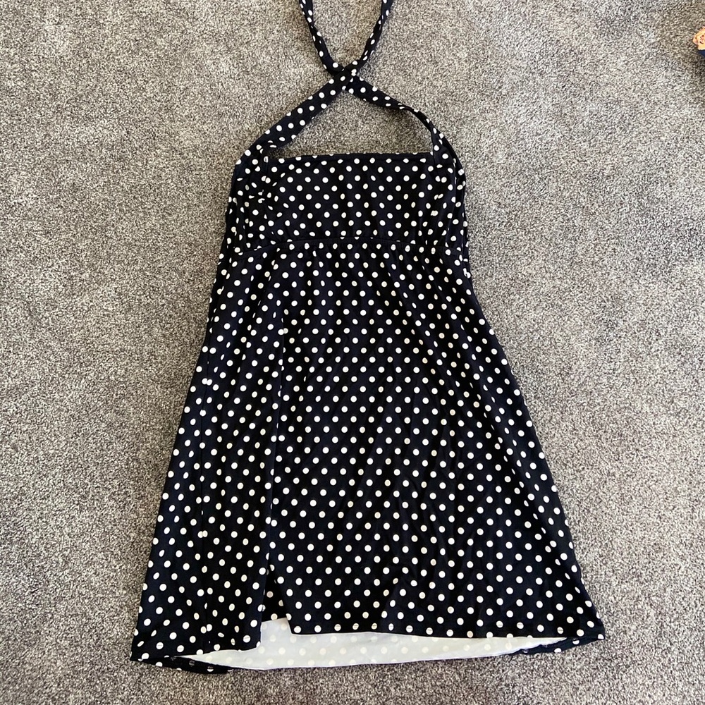 Halter retro- style swim dress!
